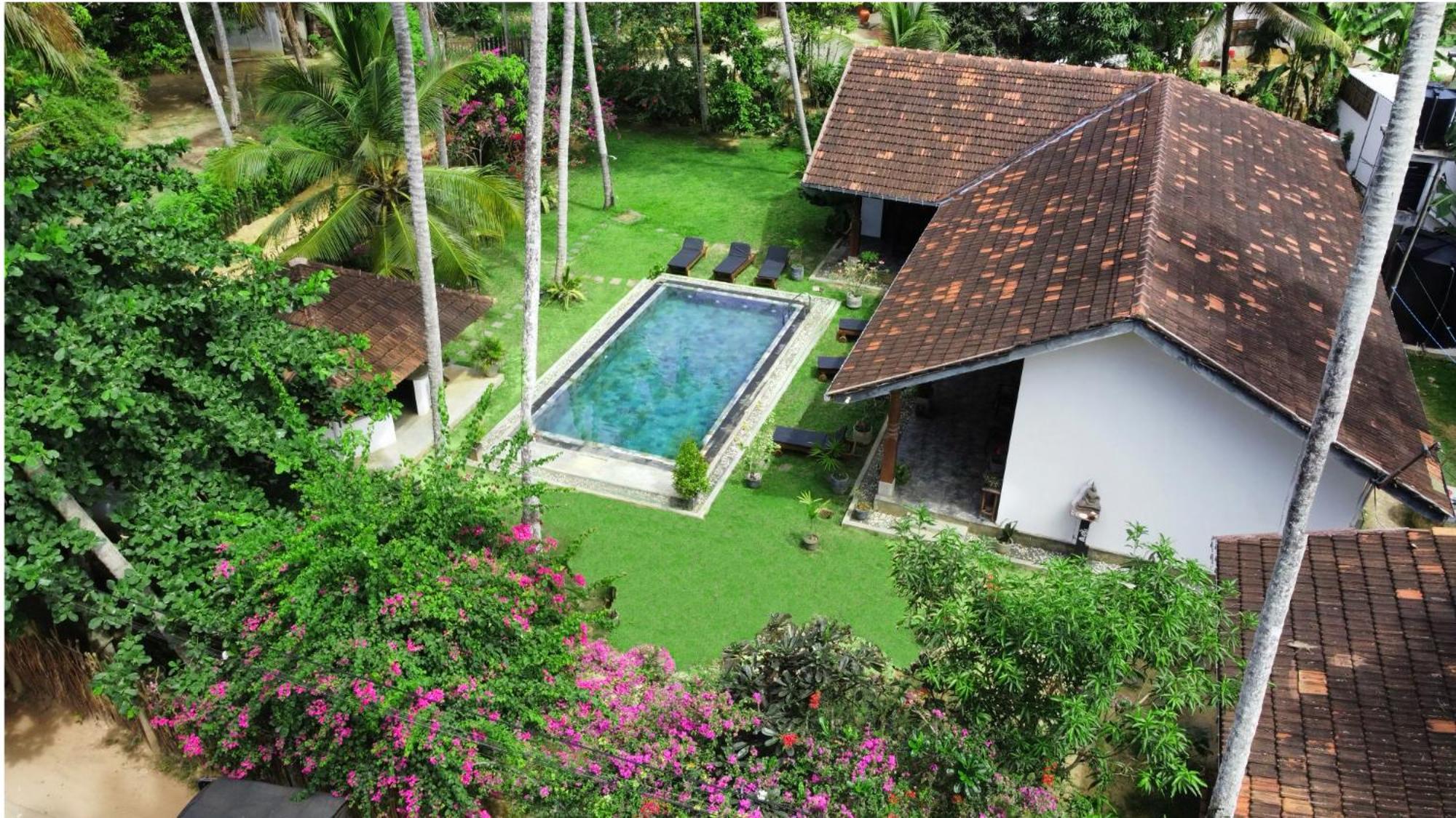 Villa Hiriketiya Диквела Екстериор снимка